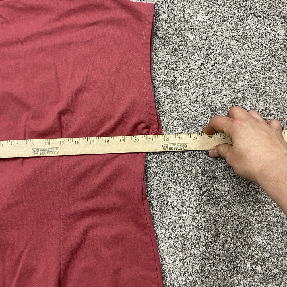 Nine West Dress Women 2xl‎ Tunic Shirt Tie Minimalist Ruffle Sleeveless Classic - Picture 7 of 8